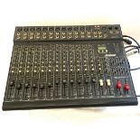 Pro Sound 24 DSP 12 channel powdered mixer, untested