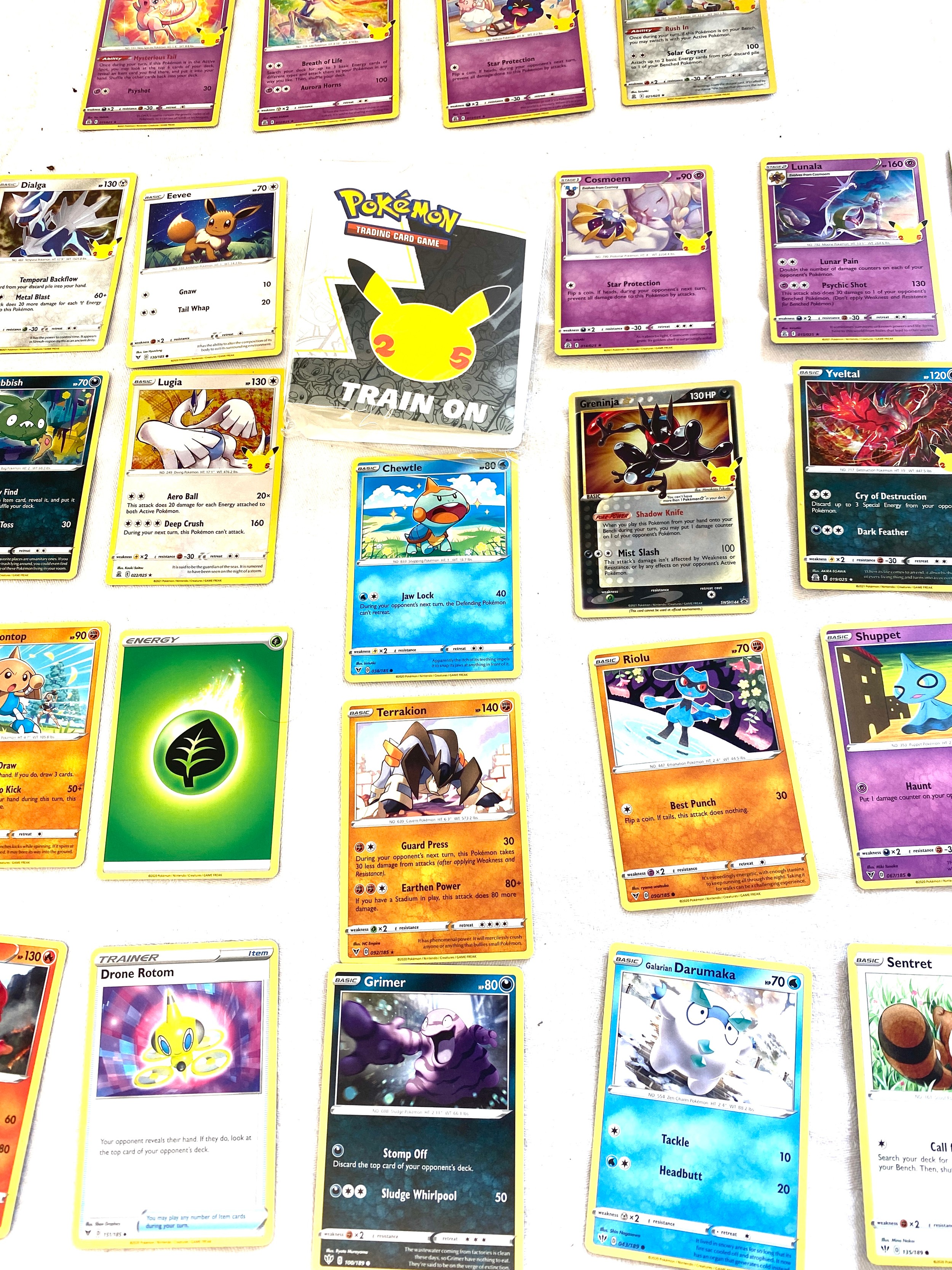 Selection of Pokemon 25th Anniversary collectors cards - Image 5 of 6