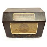 Vintage bakelite Marconi radio, untested