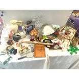 Large selection of miscellaneous includes pottery, framed pottery etc