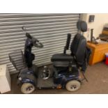Orion invacare mobility scooter, working order, with out door cover sutible for all year round, over