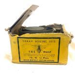 Vintage Sirram boiling sets the wasp no 42, boxed