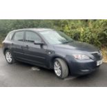 2007 Mazda 3ts2D 5 door hatchback diesel car, 1560cc, MOT until 30.10.2022, 111416 miles