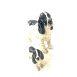 2 Beswick dog ornaments cocker spaniel, over all good condition