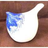 Vintage signed Iranian handmade bird, approximate measurements: 4 inches