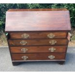 Antique Bureau measures approx Height 38.5 inches 40 inches wide, 17.5 inches depth