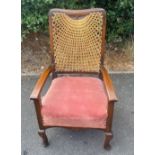 Bergere bedroom chair