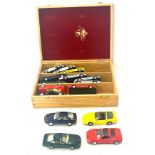 Selection vintage and later toy cars