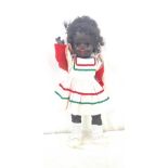 Large vintage black doll