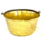 Vintage brass jam pan