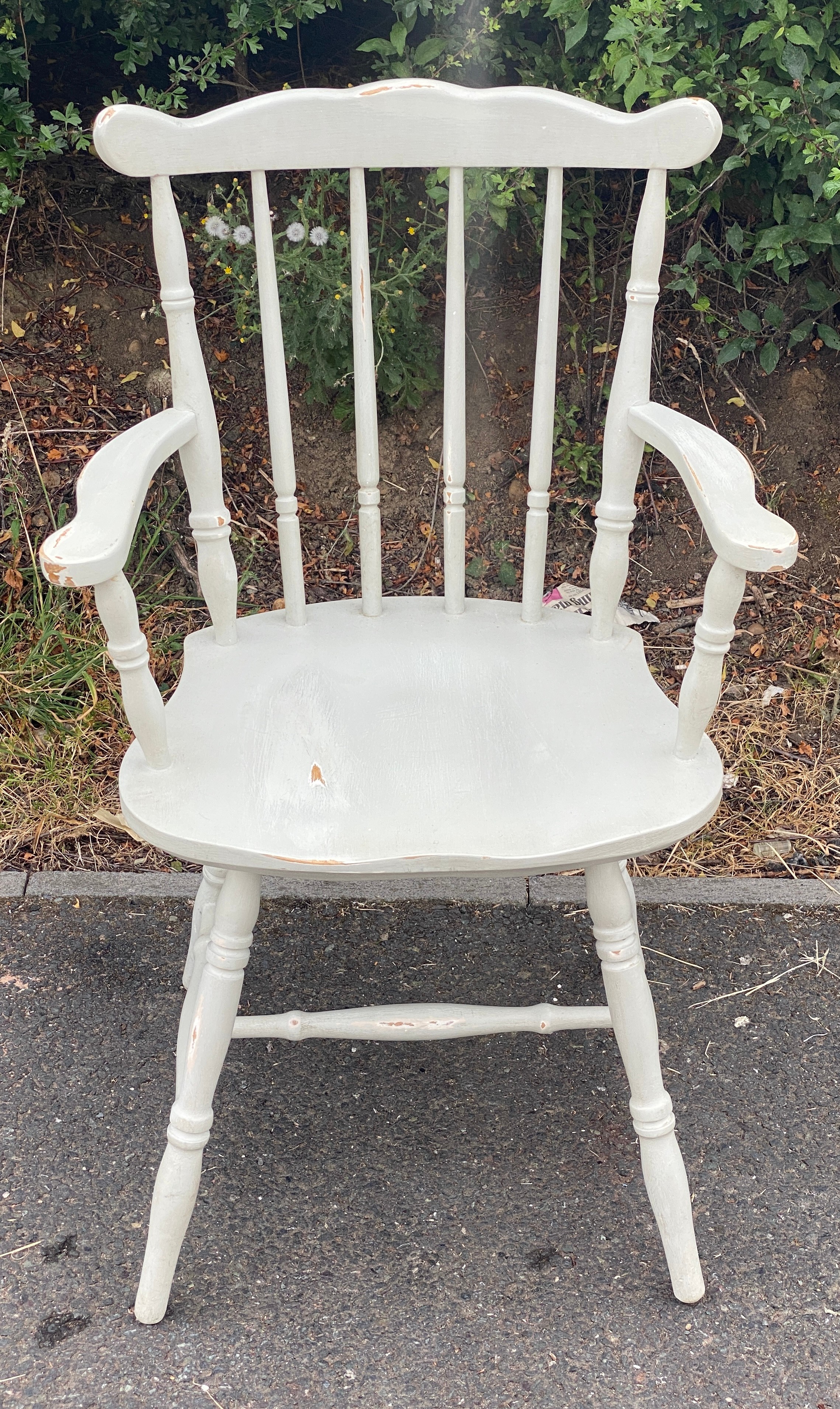 Painted carver chair
