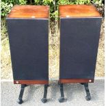 Pair Castle Pembroke vintage speakers, serial no: 005437, untested