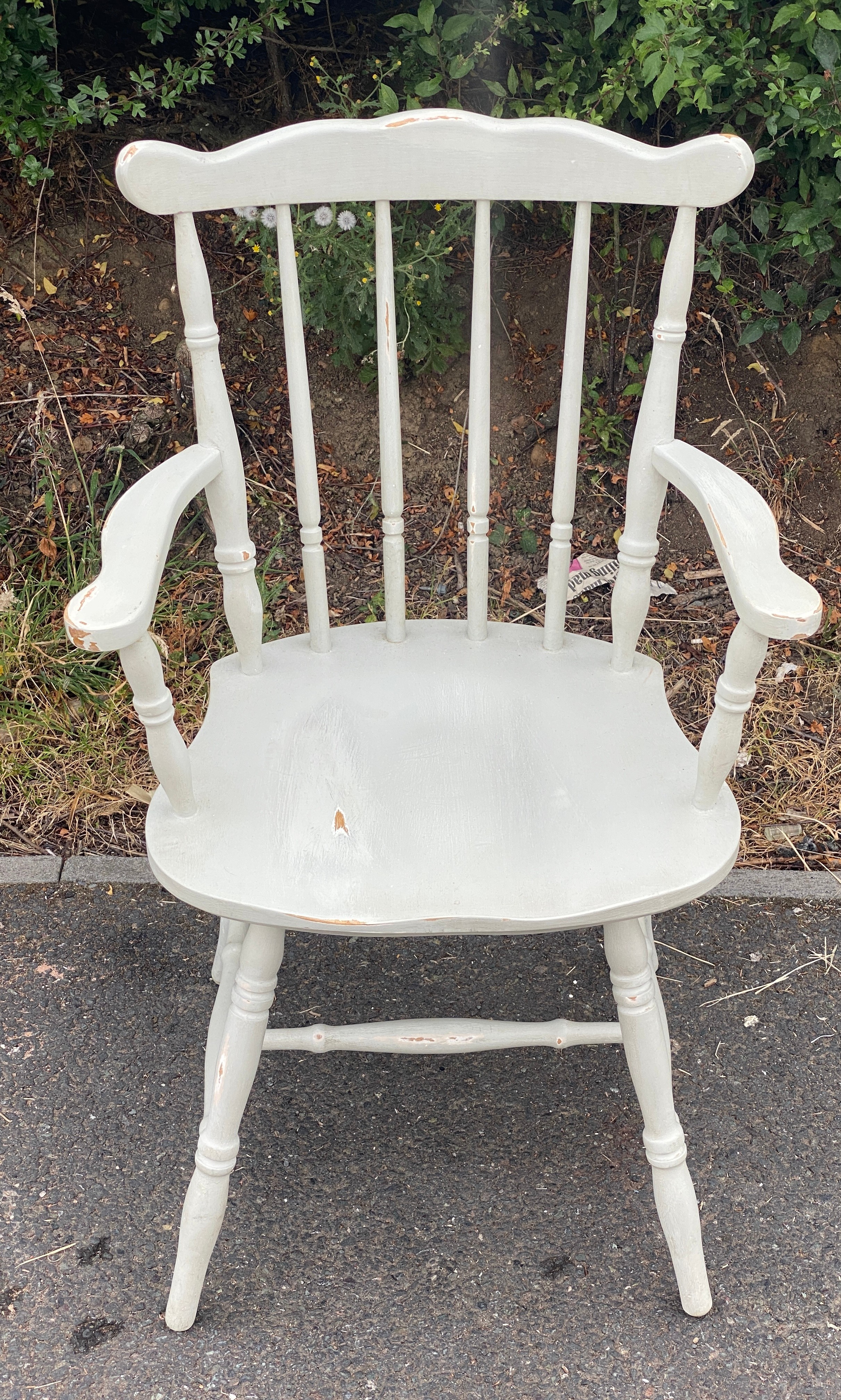 Painted carver chair - Image 2 of 3