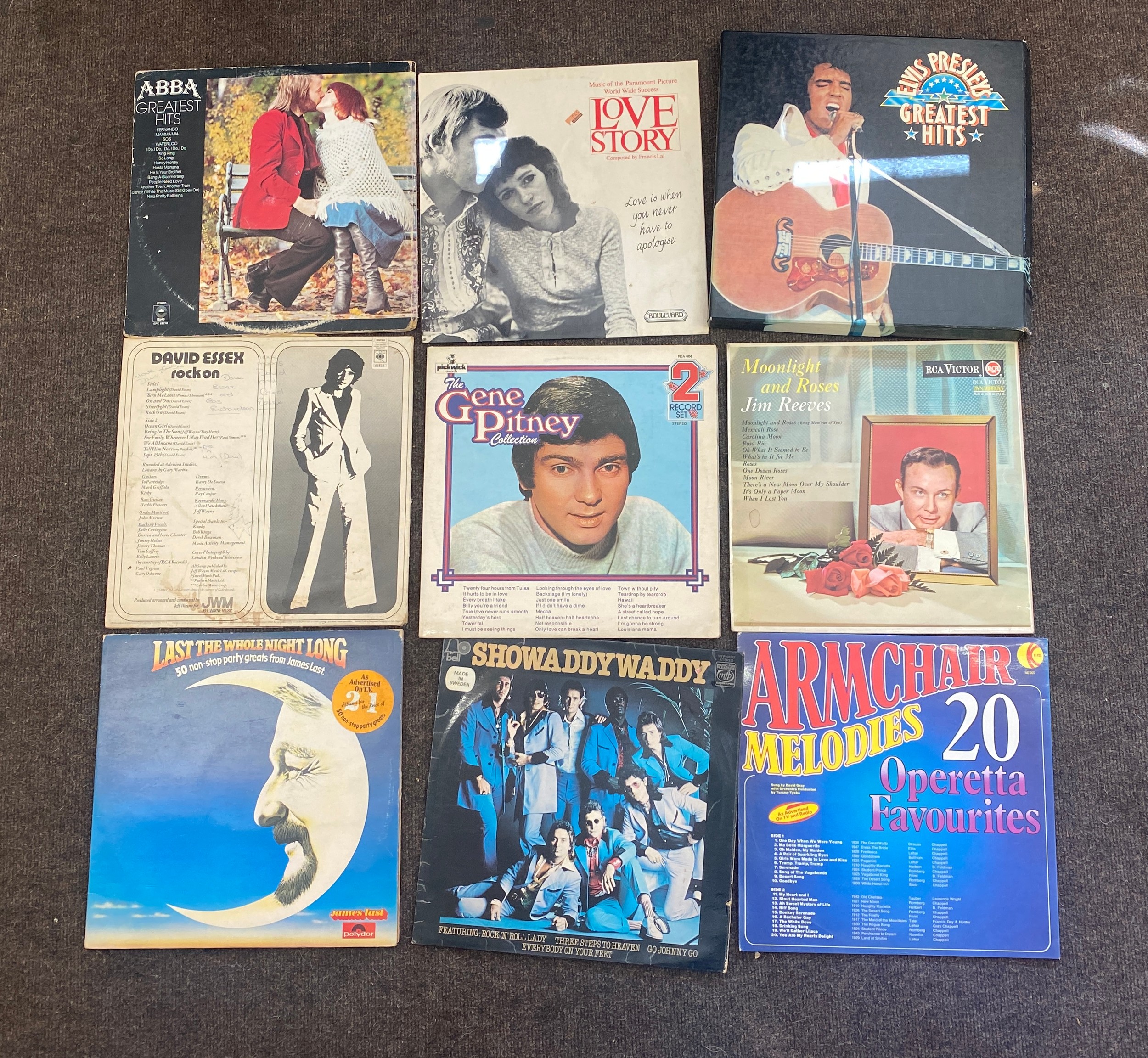 Selection of assorted records includes Armchair, Showaddy Waddy, The Gene Pitney, Elvis etc - Image 3 of 5