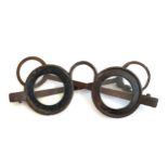 Rare pair of antique Martins Margins spectacles / glasses