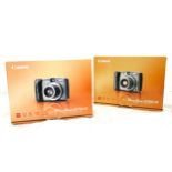 2 Boxed Canon powershot A720 digital cameras, untested