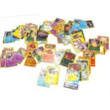 Large selection of Pokemon cards year 2021 approx 60 cards
