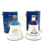Royal decanter Bells Old Scotch Whisky by Wade 90th birthday Queen Elizabeth, 1988 Royal decanter