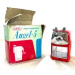 Boxed Carl pencil sharpener Angel 5, red in colour