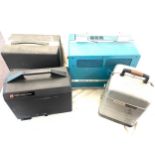 Selection of projector equipment includes rank aldis automatic projector, Bell and howell
