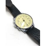 Military issued wrist stopwatch missing hand the watch does wind and tick