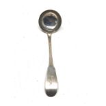 Antique Georgian scottish silver sauce ladle