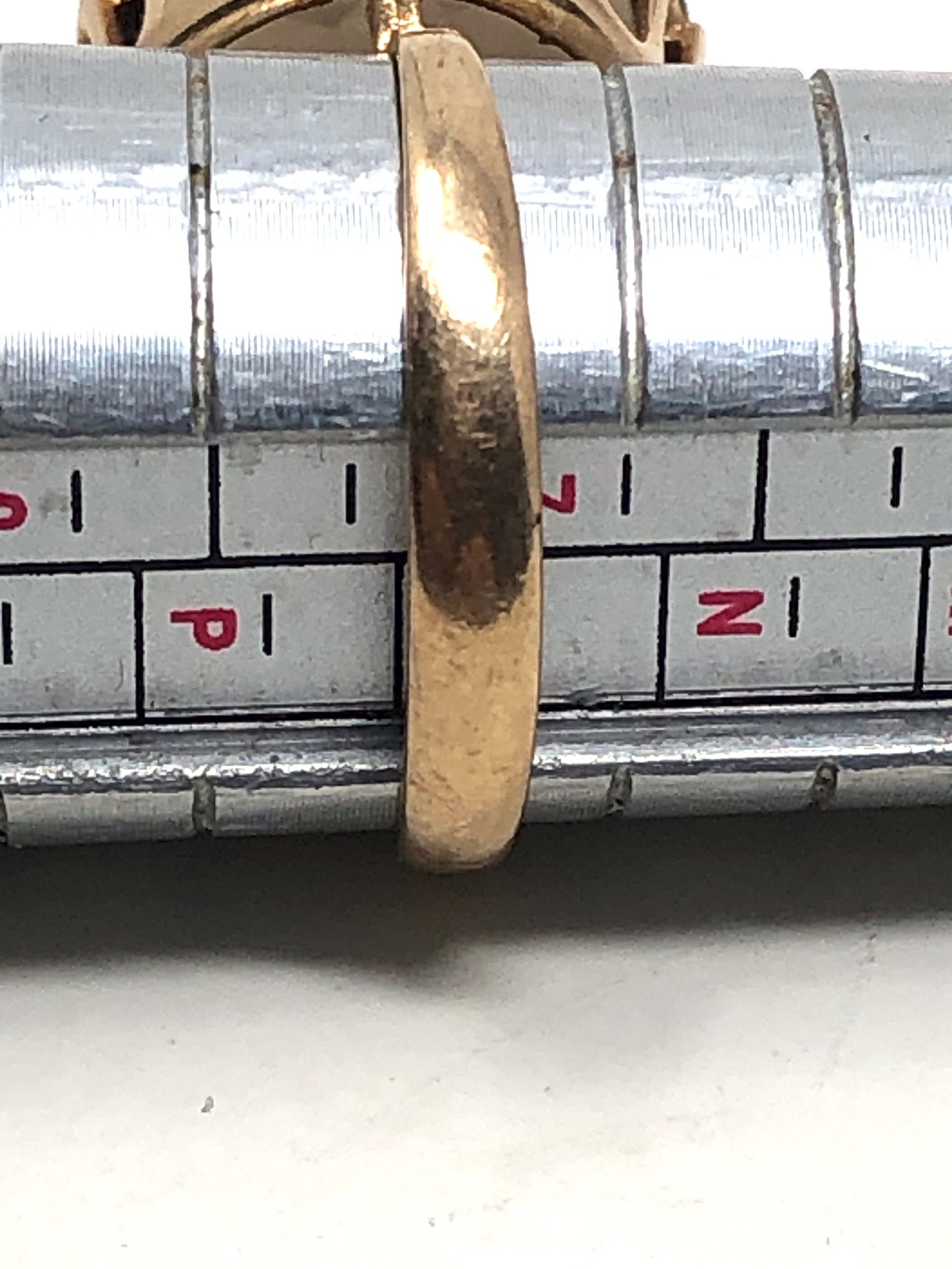 9ct gold smoky quartz ring (4.3g) - Bild 3 aus 3