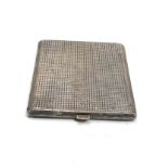 silver cigarette case weight 70g