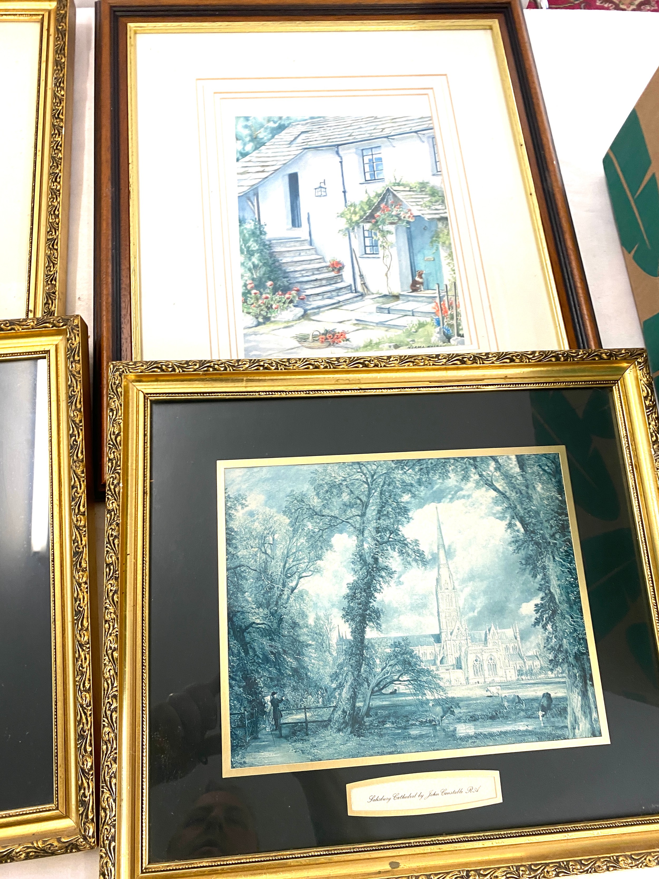 Selection of assorted framed pictures, largest measures approx 16 inches wide by 18.5 inches tall - Image 2 of 5