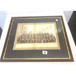 Leicester Police force vintage framed picture, approximate measurements: Height 18 inches, Width