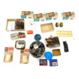 Selection of Hornby accessories/ parts includes 5 airfix 00 cattle wagons, B44, logs etc