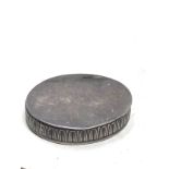 Antique silver pill box not hallmarked xrt tested as silver