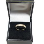 18ct gold diamond ring weight 1.9g