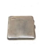 silver cigarette case sheffield silver hallmarks