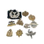 10 military cap badges