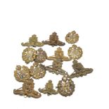 14 r.a.f & royal artillery cap badges