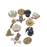 12 military cap badges