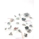 20 X Silver Fashion Jewellery Including Bracelets, Necklaces & Earrings (142g)