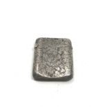 antique silver vesta case