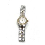 Ladies raymond weil geneve parsifal wristwatch the watch is ticking