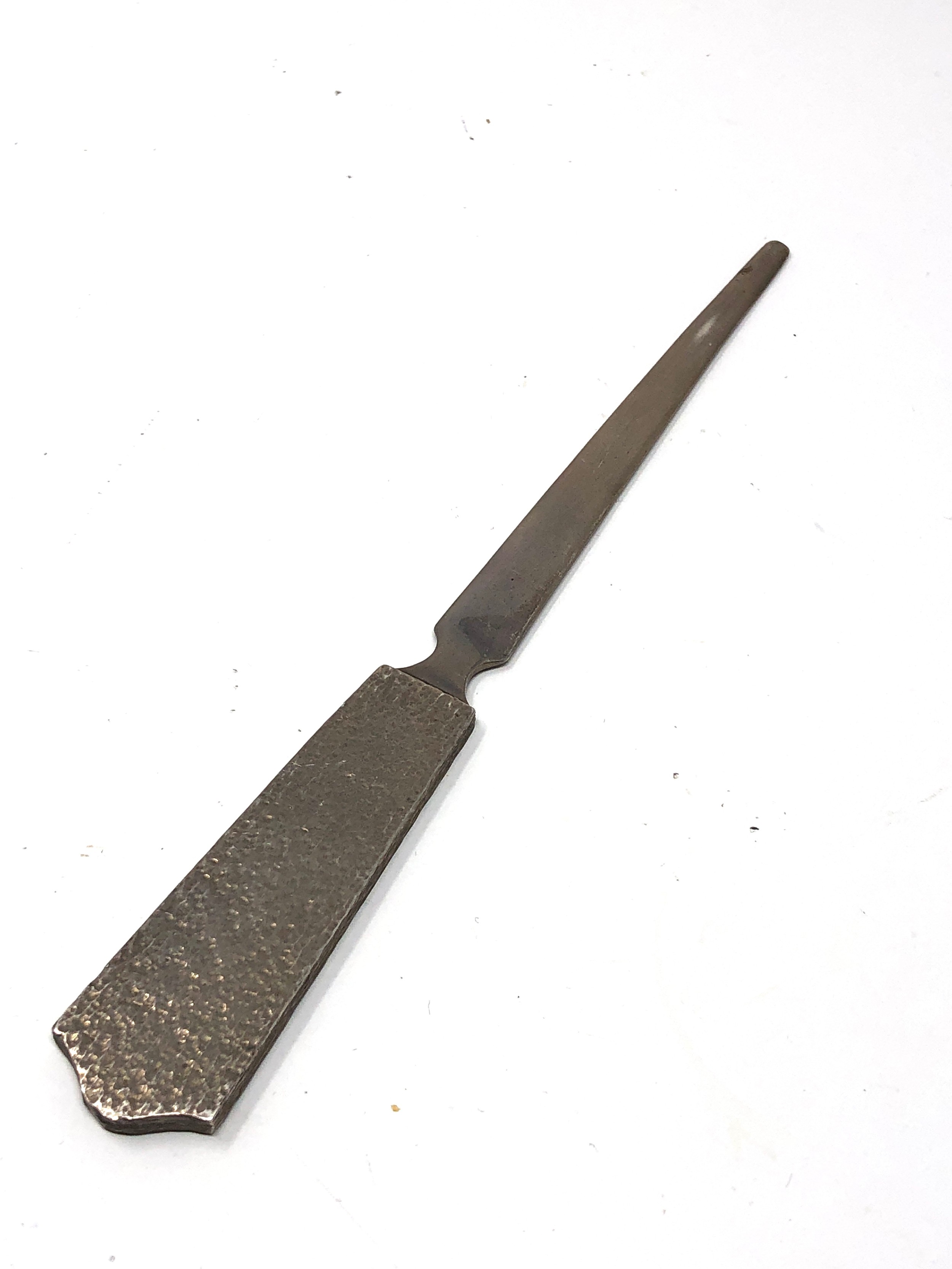 Vintage silver letter opener by Deacon & francis birmingham silver hallmarks measures approx 19ins - Image 2 of 3