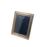 Vintage silver picture frame measures approx 26cm by 21cm age related wear