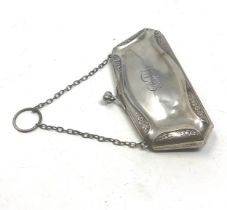 Antique silver purse no interior weight 63g