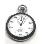 Vintage omega prestons timer division bolton stop pocket watch