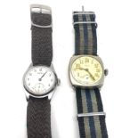 2 Gents Vintage wristwatches vertex & sam the watches are ticking