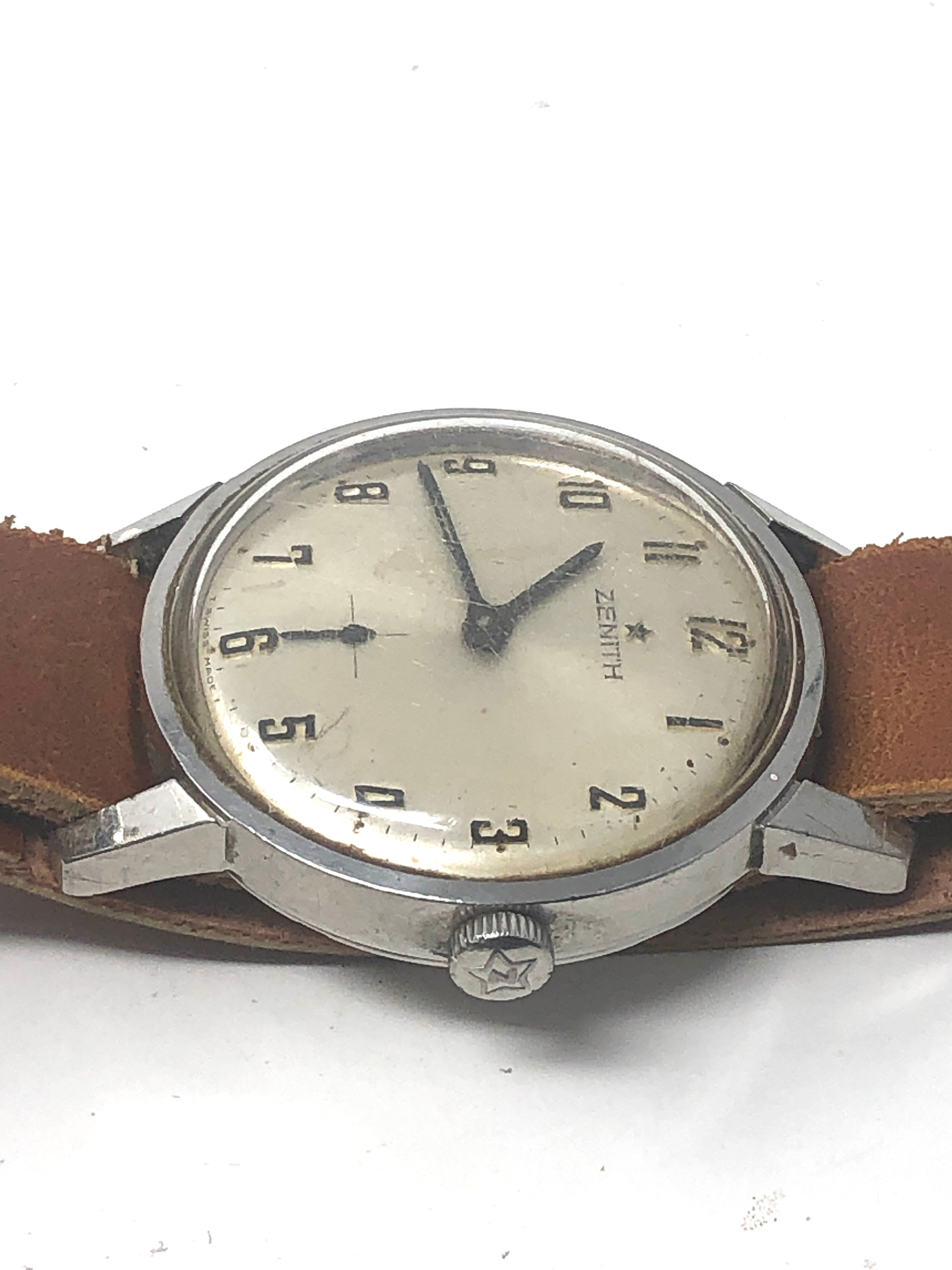 Vintage Zenith presentation Gents wristwatch the watch is ticking - Bild 2 aus 3