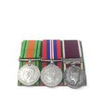 ww2 mounted long service medal group the long service named to t.276827 dvs s.j.lusher r.a.s.c