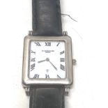 hallmarked silver j.b.gaynan quartz Gents wristwatch the watch is not ticking