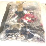 10kg UNSORTED COSTUME JEWELLERY including Bangles, Necklaces, Rings, Earrings. *Please note photo is