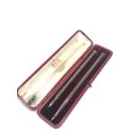 Boxed Mordan & co silver pen & pencil in fitted mappin brothers box